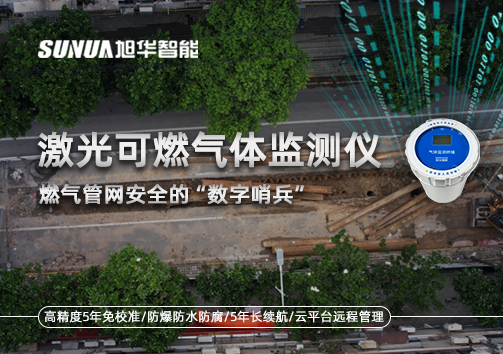 燃气管网安全的“数字哨兵”：激光可燃气体监测仪
